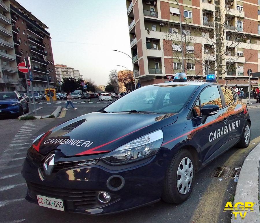 Carabinieri la pattuglia intervenuta