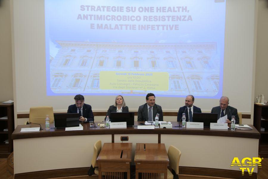 SIMIT foto convegno al senato per germi resistenti antibiotici