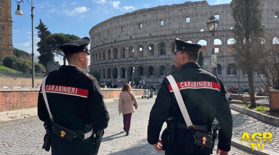 Carabinieri controllo centro storico