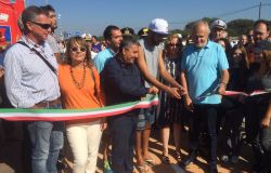 Maccarese, inaugurato nuovo lungomare e ciclabile