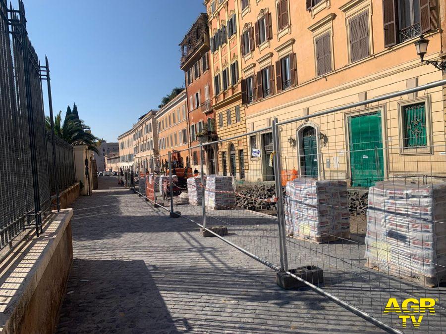 Roma, via San Teodoro sarà più verde...e pedonale