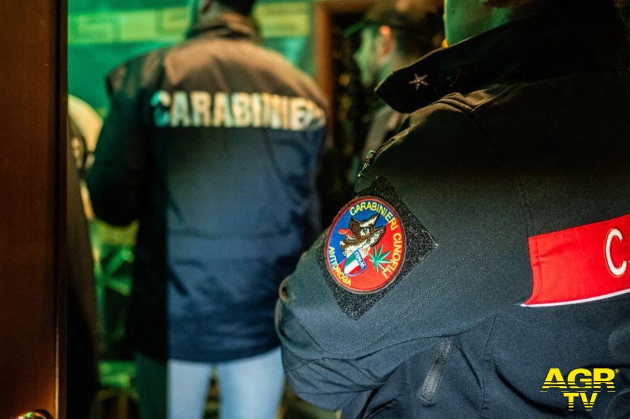 Carabinieri operazione della compagnia Cassia smantellata centrale di spaccio