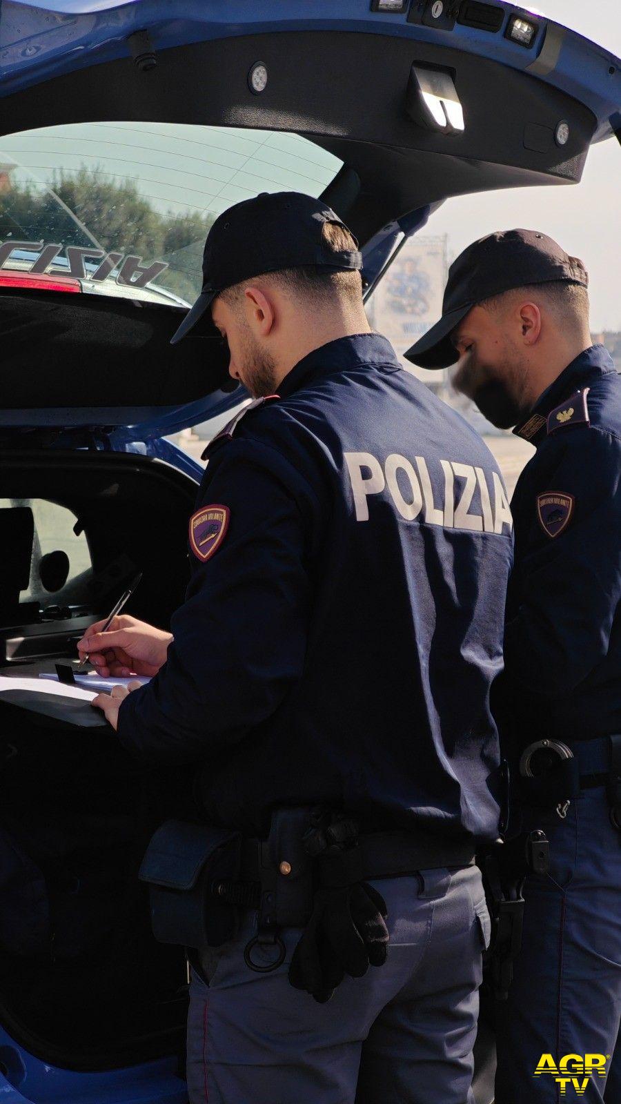 Polizia controlli III distretto Fidene