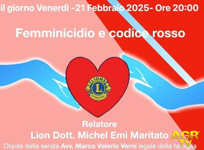 Lions Club di Ciampino: violenza di genere e il caso Pamela Mastropietro