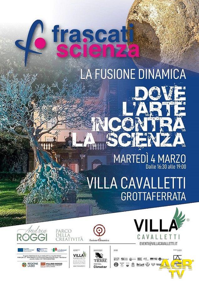 Grottaferrata, 4 marzo: "La fusione dinamica: dove l’Arte incontra la Scienza" a Villa Cavalletti