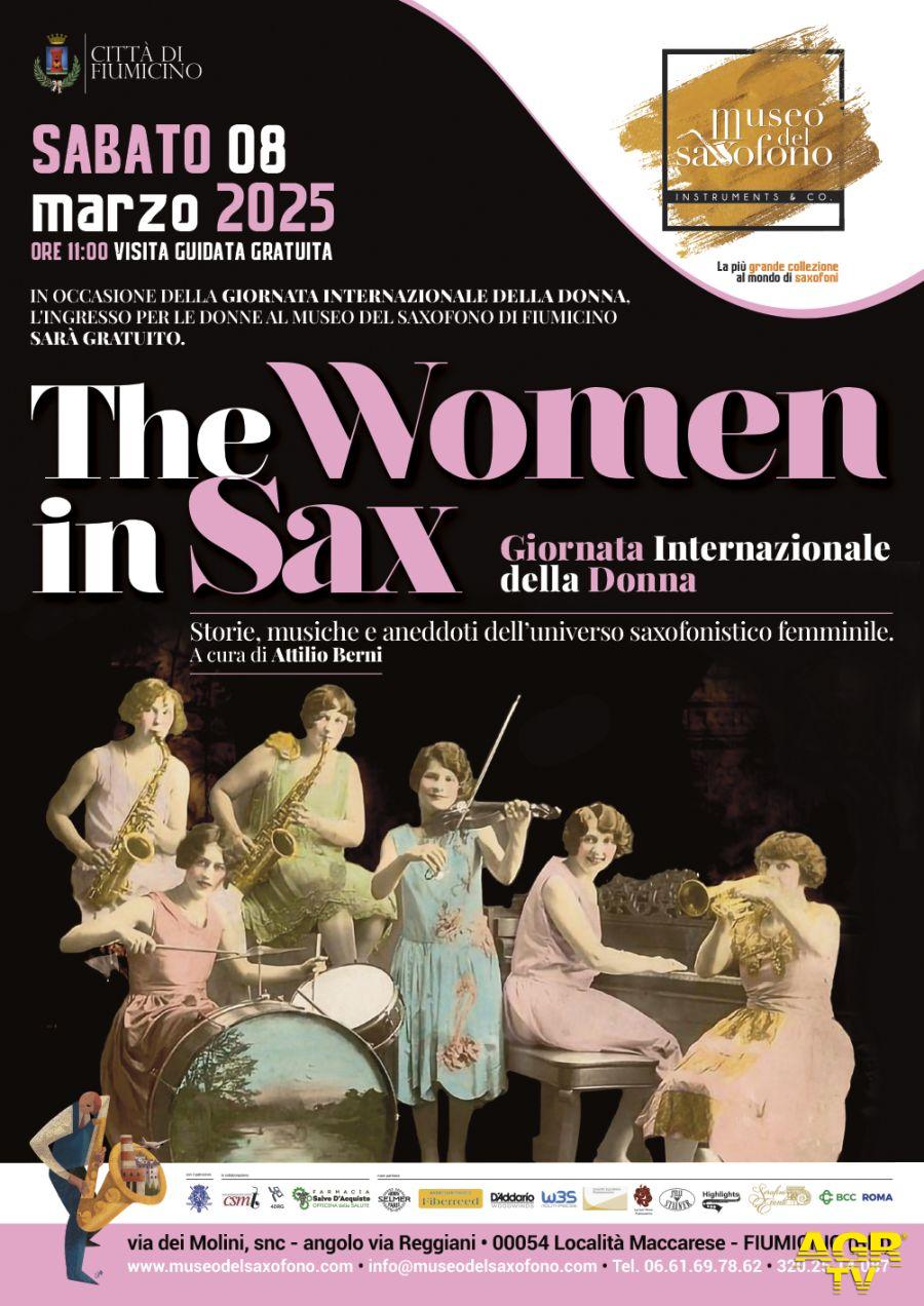 Maccarese, 8 marzo "The Women in sax" al museo del sassofono