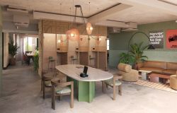 TheSocialHub Rome Render Interior Coworking 2024 low