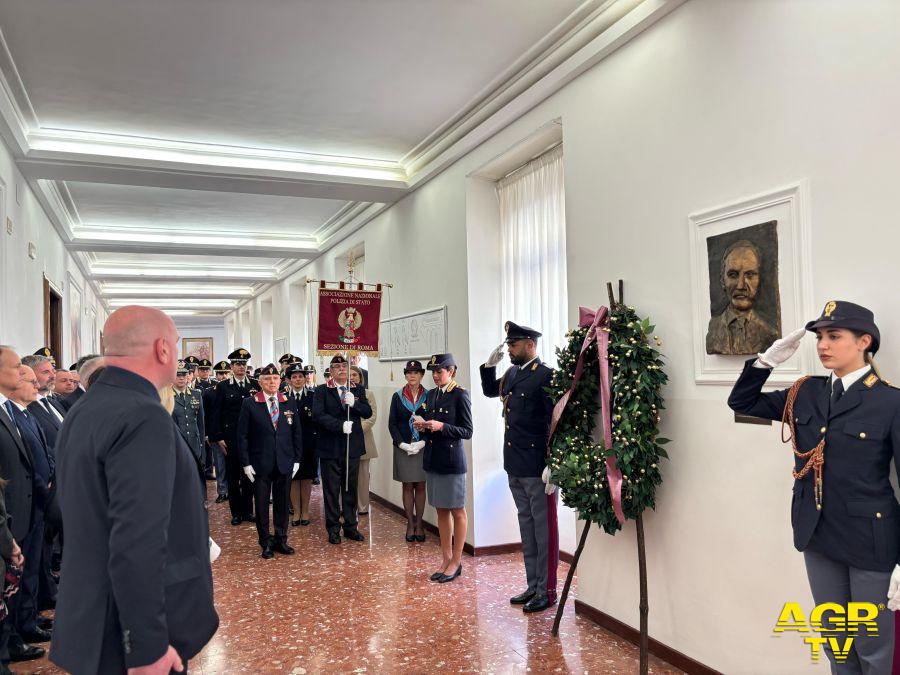 Cerimonia ricordo Nicola Calipari Questura Roma