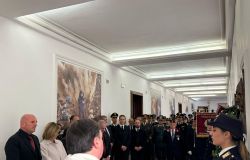 Cerimonia ricordo Nicola Calipari Questura Roma