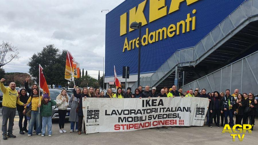 Roma, i lavoratori IKEA Anagnina in piazza l'8 marzo per rivendicare diritti e dignità