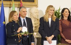 Premio Roma Rose un momento della cerimonia