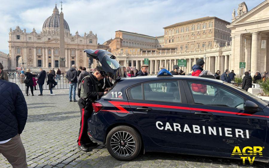 Roma, controlli a San Pietro ed Aurelio, arrestata una donna e denunciati tre uomini, sanzionato 14enne per possesso di hashish