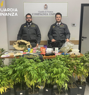 GdF Firenze: operazione “ICE”. Ghiaccio per la lavorazione della marijuana