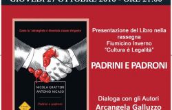 Maccarese, presentazione libro su ‘ndrangheta