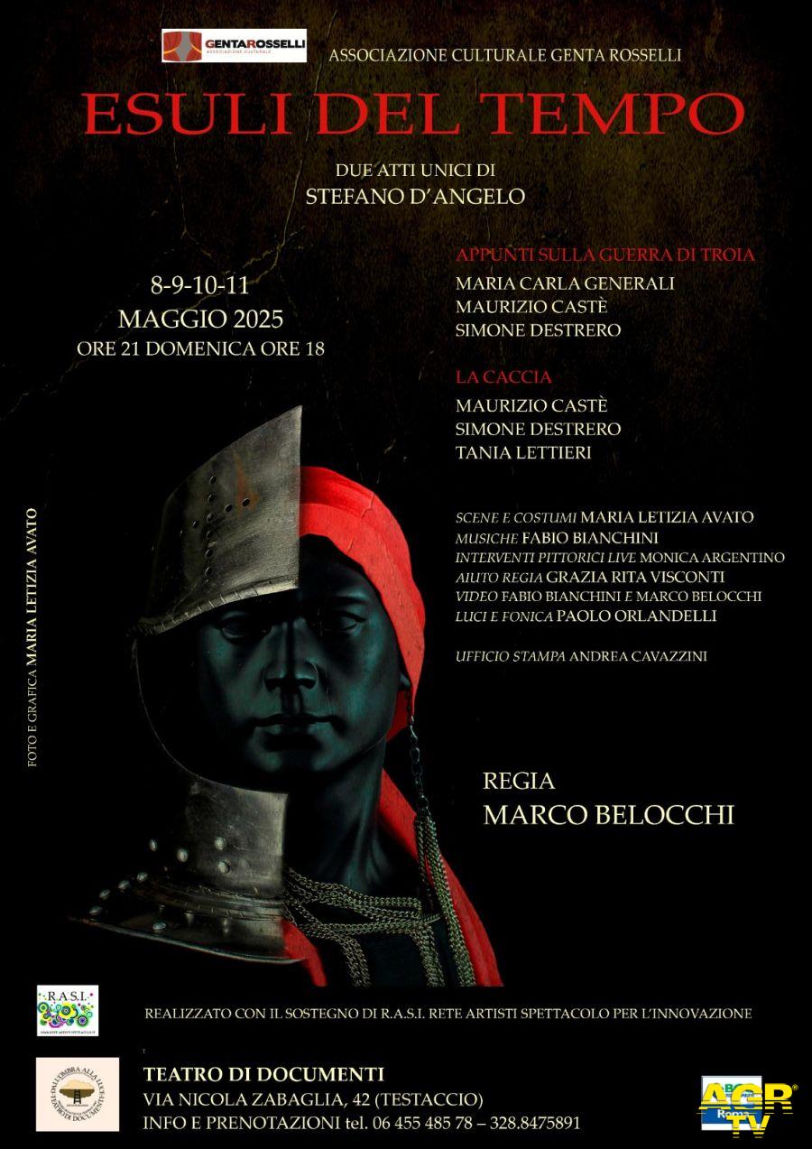 Esuli del tempo locandina commedia Esuli del tempo locandina commedia