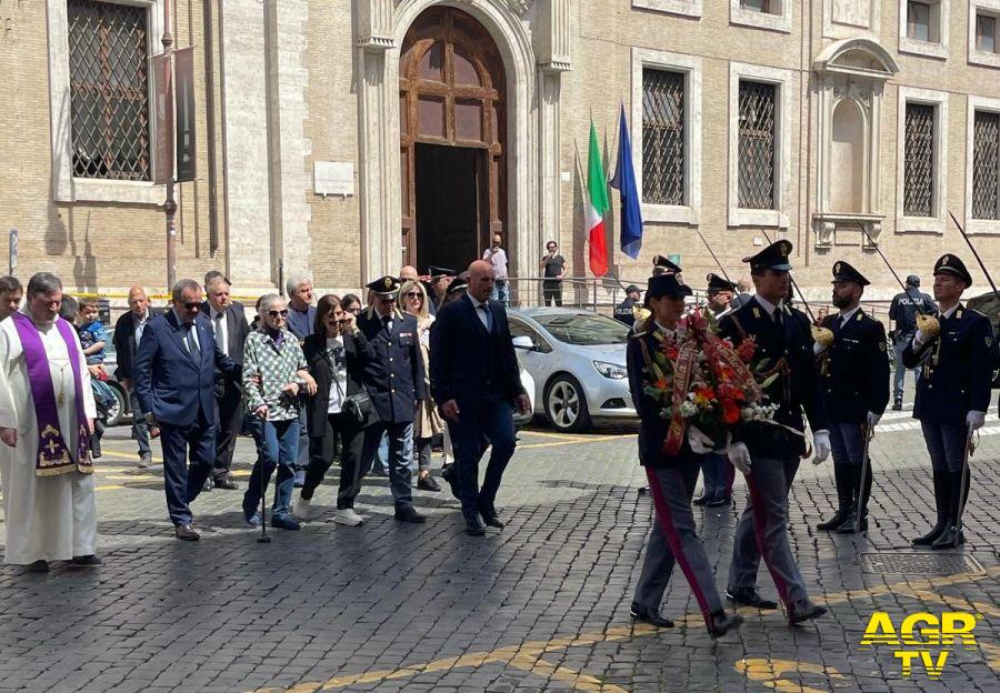 Roma, commemorati i due agenti trucidati dal Commando della Brigate Rosse in piazza Nicosia il 3 maggio 1979