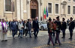 Roma, commemorati i due agenti trucidati dal Commando della Brigate Rosse in piazza Nicosia il 3 maggio 1979