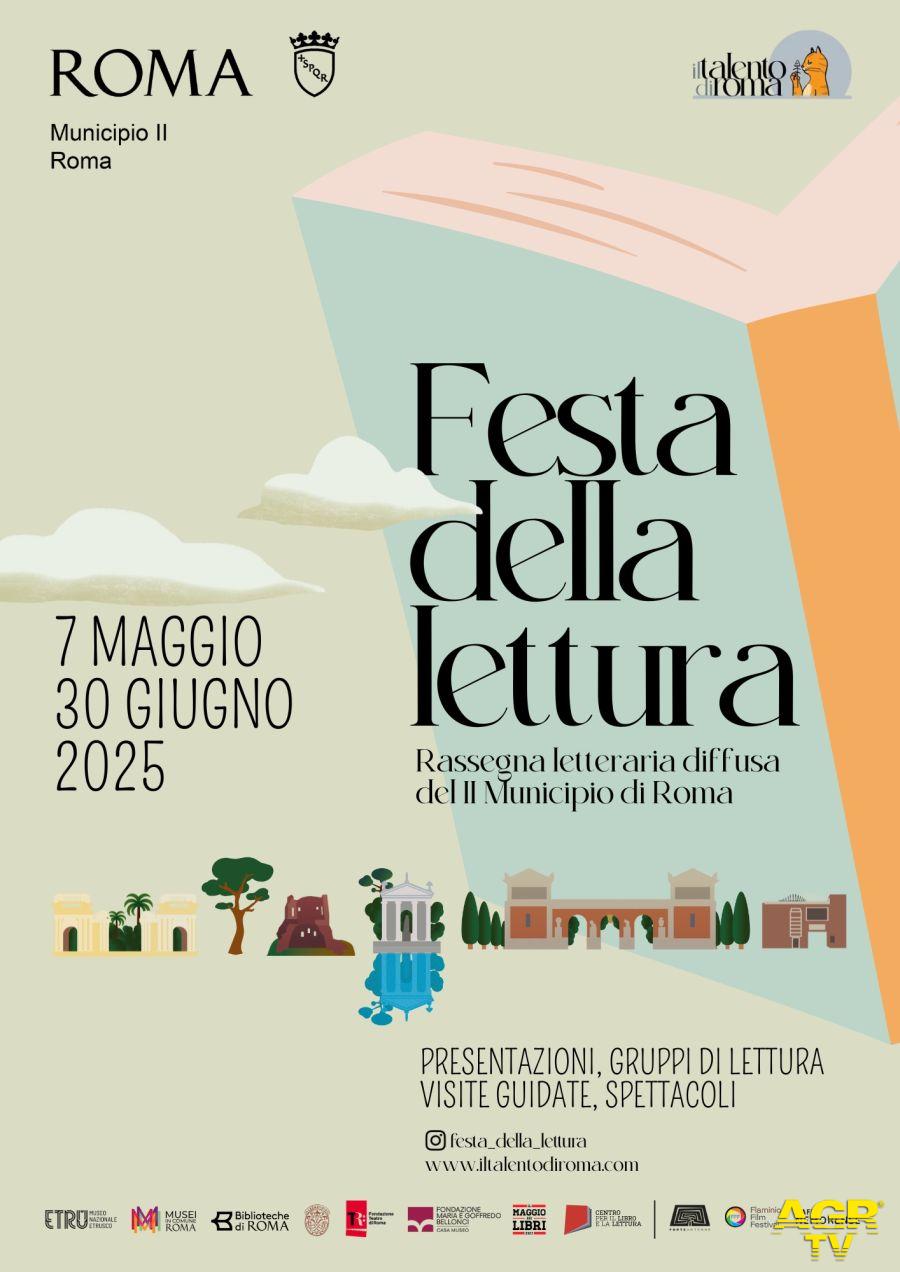 Festa della lettura 2025 locandina Festa della lettura 2025 locandina