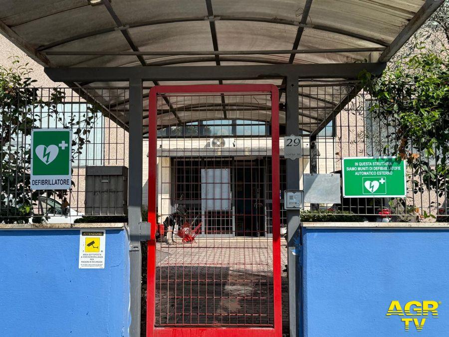 La nuova cartellonistica all'ingresso dell'Omeca srl La nuova cartellonistica all'ingresso dell'Omeca srl