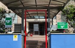 La nuova cartellonistica all'ingresso dell'Omeca srl