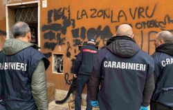 Carabinieri operaziione antidroga al Quarticciolo