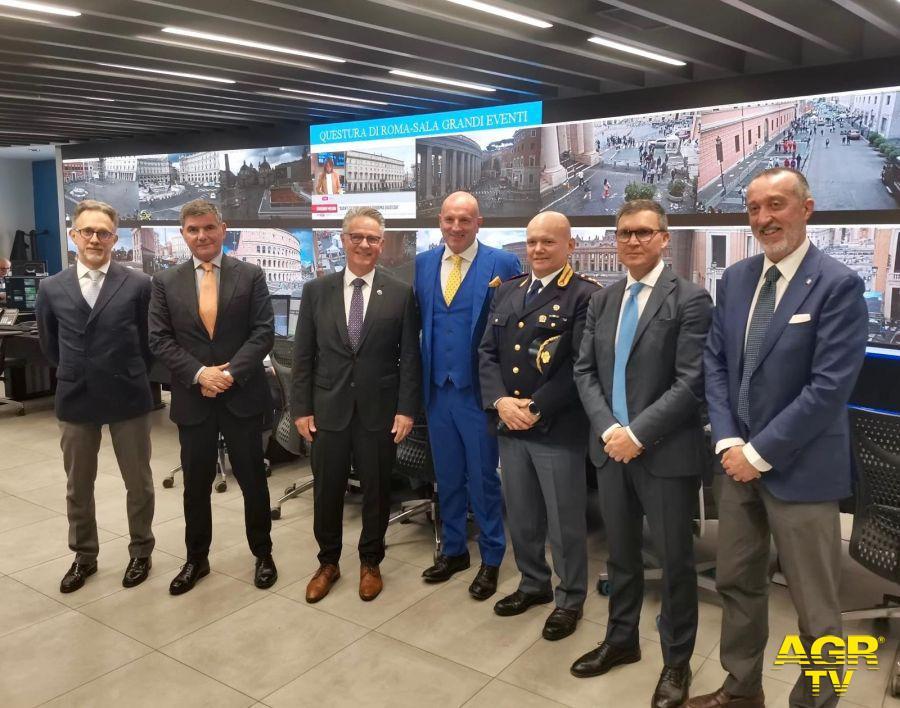 Europol visita in Questura incontro Questore Massucci Europol visita in Questura incontro Questore Massucci