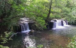cascate fiume Trebbia Monte Gelato foto AGR