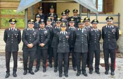 Carabinieri comandanti e coordinatori meteomont