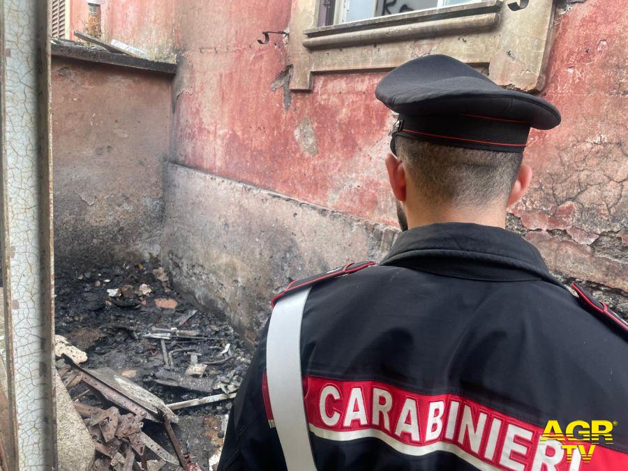 Carabinieri Casilina 4 giovani denunciati Carabinieri Casilina 4 giovani denunciati