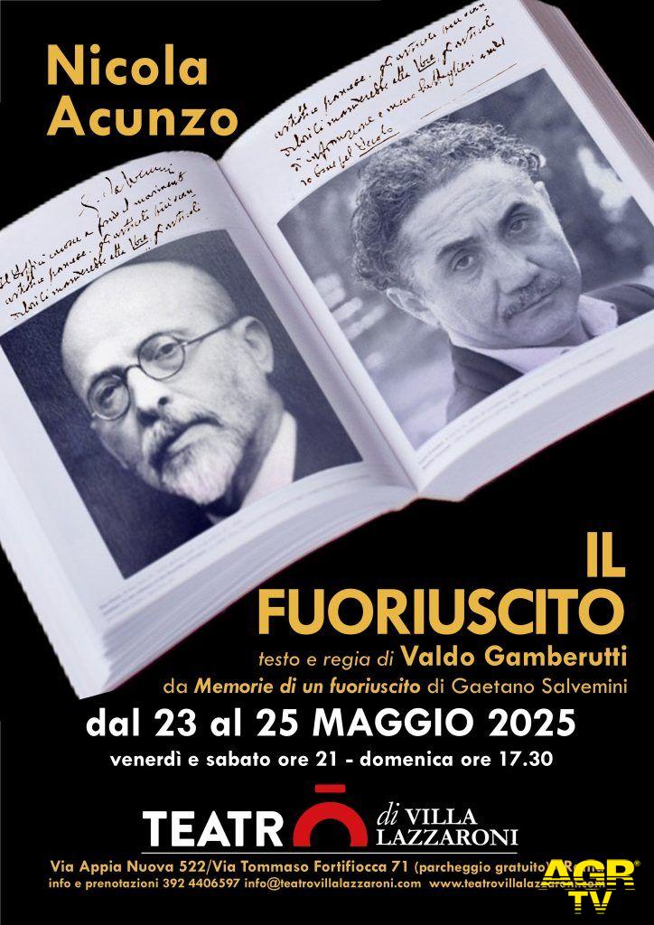 Locandina commedia IL Fuoriuscito Locandina commedia IL Fuoriuscito