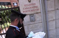 Carabinieri I biglietti recuperati e sequestrati dai militari