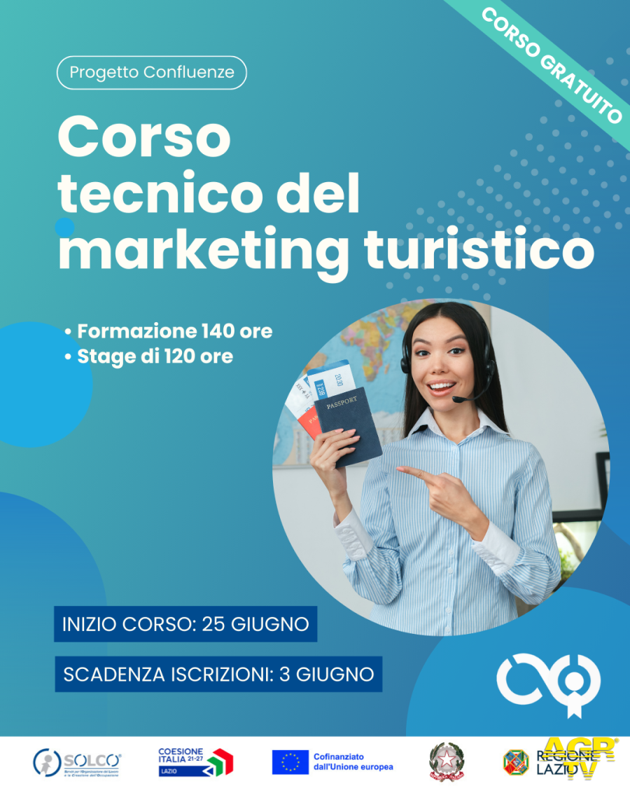 Trovare impiego nel Settore del Marketing Turistico: il Corso Gratuito Welcome di Solco Srl Trovare impiego nel Settore del Marketing Turistico: il Corso Gratuito Welcome di Solco Srl