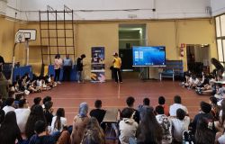 Ostia, lo skateboarding approda nelle scuole