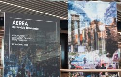 L'arte di Davide Bramante in mostra all'aeroporto