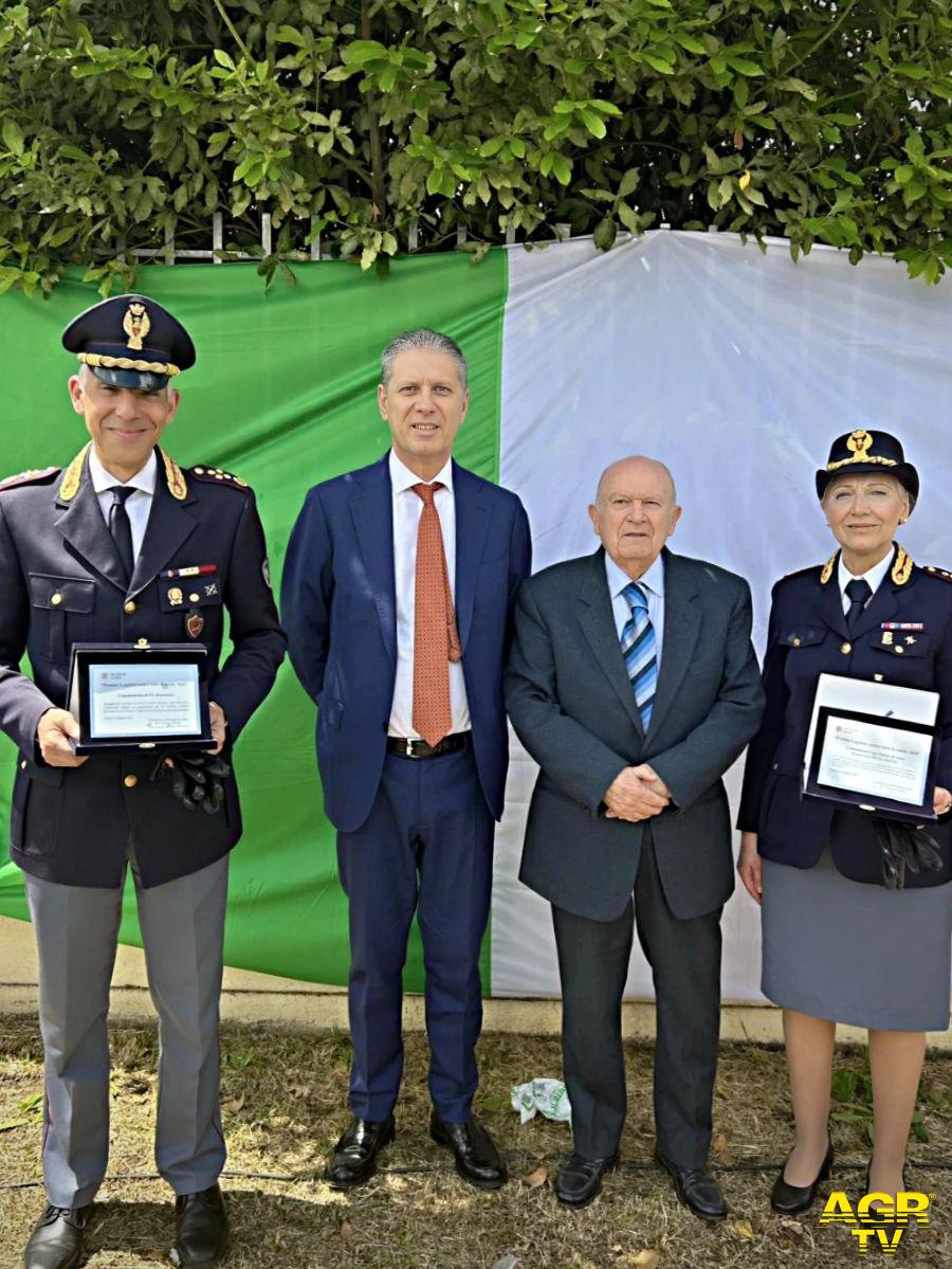 Polizia i premiati Polizia i premiati