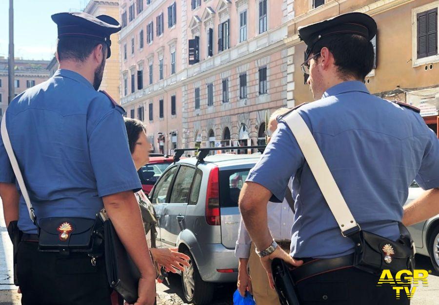 Carabinieri equipaggi intervenuti Carabinieri equipaggi intervenuti