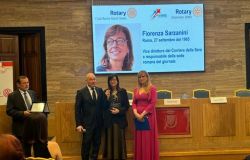 Il Premio Casalegno Rotary Club Roma Nord Ovest a Fiorenza Sarzanini (Corriere della Sera)