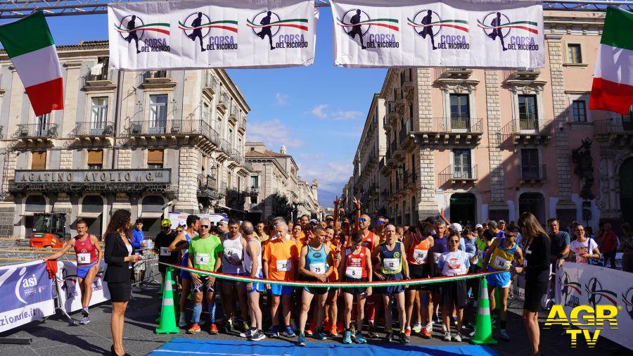 Catania partenza corsa del ricordo Catania partenza corsa del ricordo