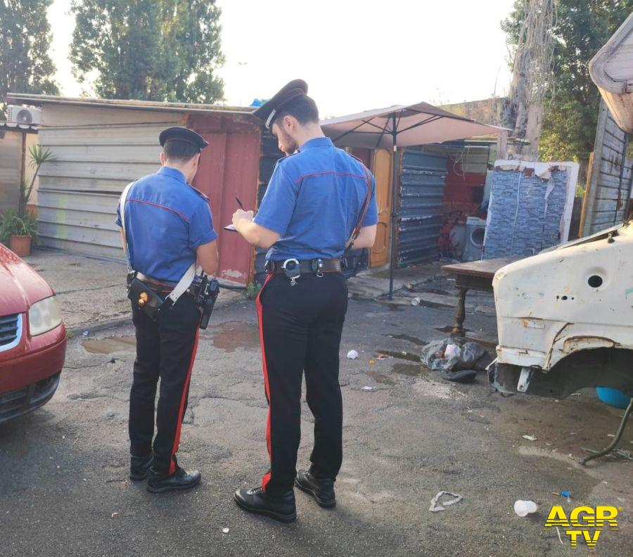 Carabinierei Eur arresto campo nomadi via candoni Carabinierei Eur arresto campo nomadi via candoni