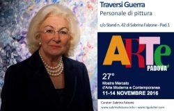 Fiera Arte Padova, personale di Traversi Guerra