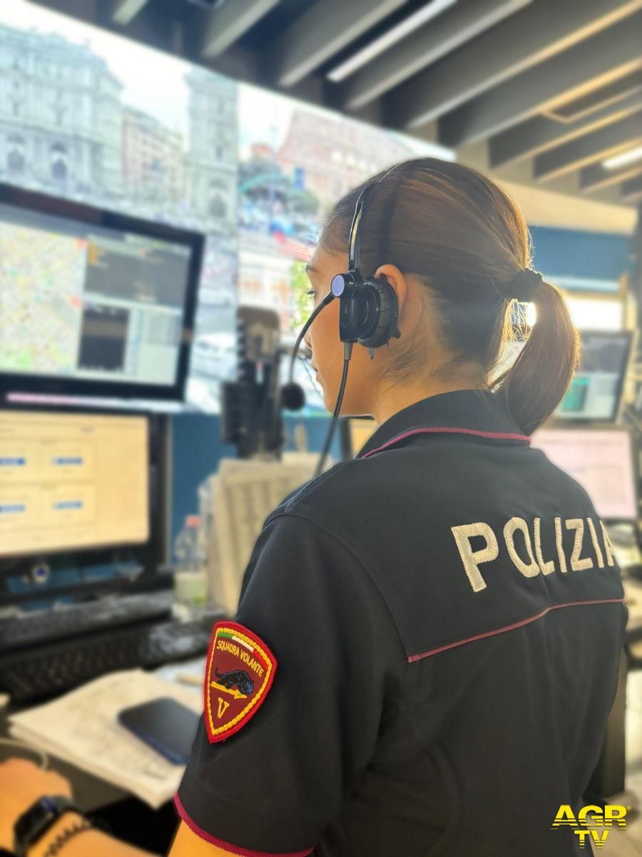 Polizia sala operativa Polizia sala operativa