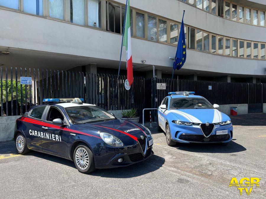 Polizia V distretto operazione condotta con Carabinieri Polizia V distretto operazione condotta con Carabinieri