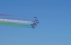 Frecce Tricolori e spettacoli acrobatici sul litorale: Foto -@Stefano Vaggelli