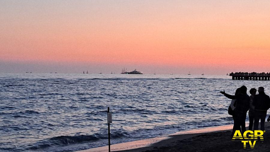 l'Amerigo Vespucci ad Ostia l'Amerigo Vespucci ad Ostia