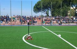 Municipio VI, inaugurato il nuovo campo di calcio a 5 della scuola Melissa Bassi a Tor Bella Monaca