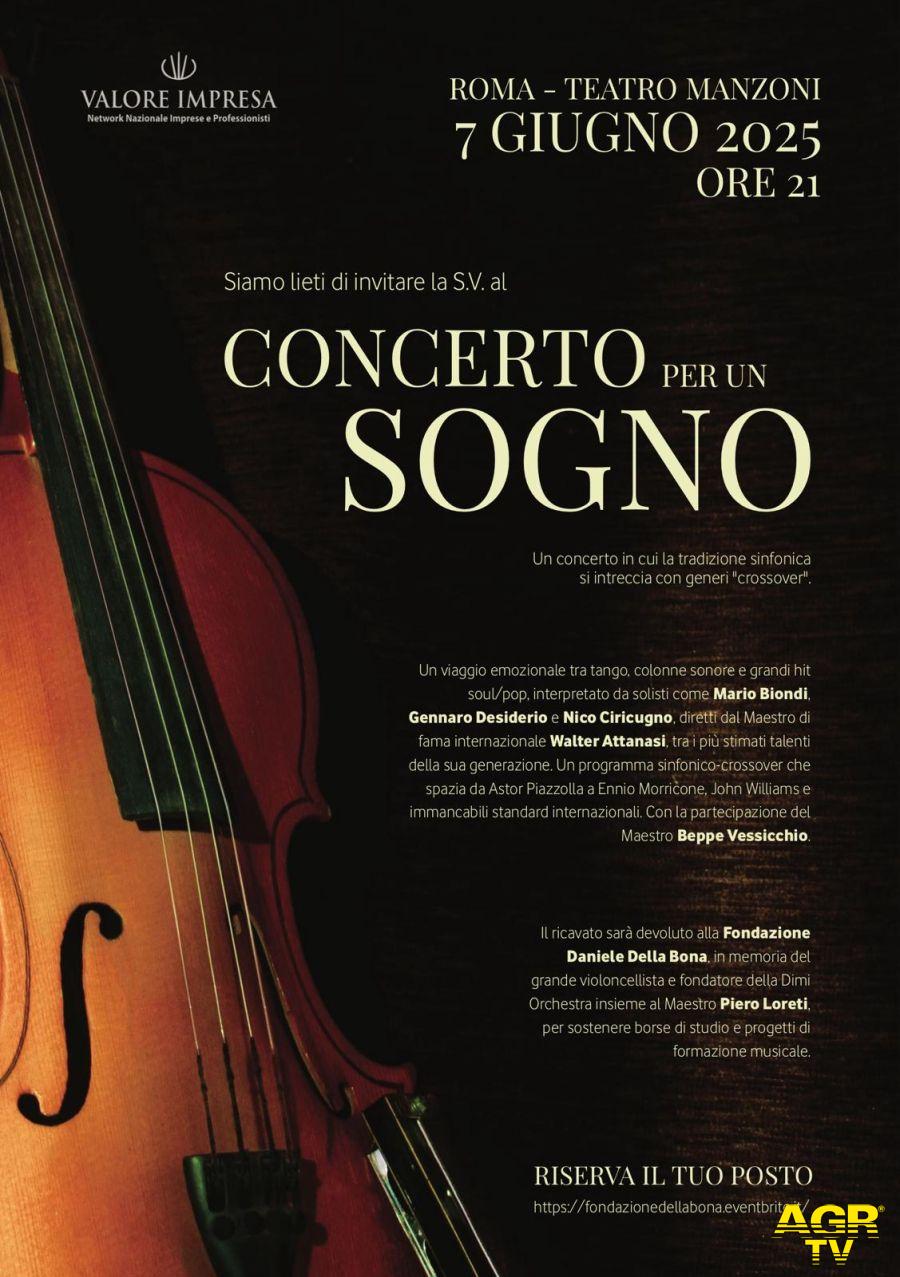 Concerto per un sogno locandina evento Concerto per un sogno locandina evento