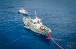 Sea Shepard recupero rete illegale di 10 Km