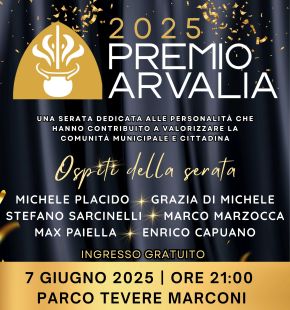 Premio Arvalia 2025, VII Edizione, al parco Tevere Marconi
