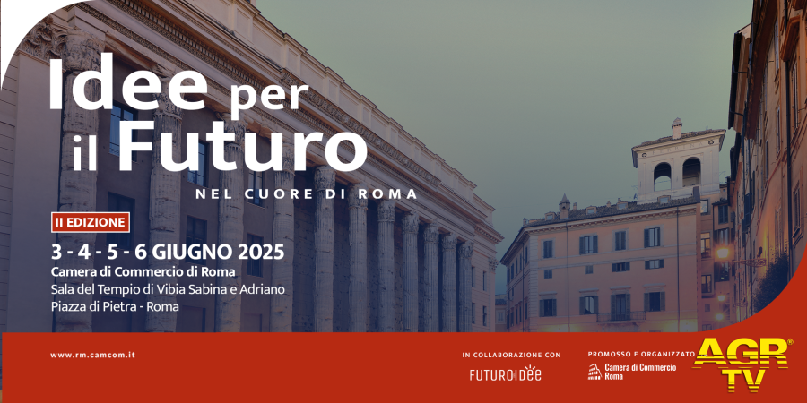 Idee per il Futuro Roma 2025 - Foto da comunicato Idee per il Futuro Roma 2025 - Foto da comunicato