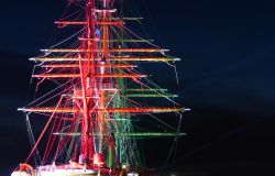 L'Amerigo Vespucci incanta Civitavecchia. @Setefano Vaggelli